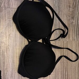 Black Women's Swim Top